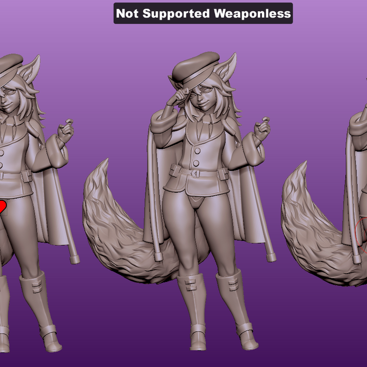 Mira – Kitsune Sniper General by Gaz Minis