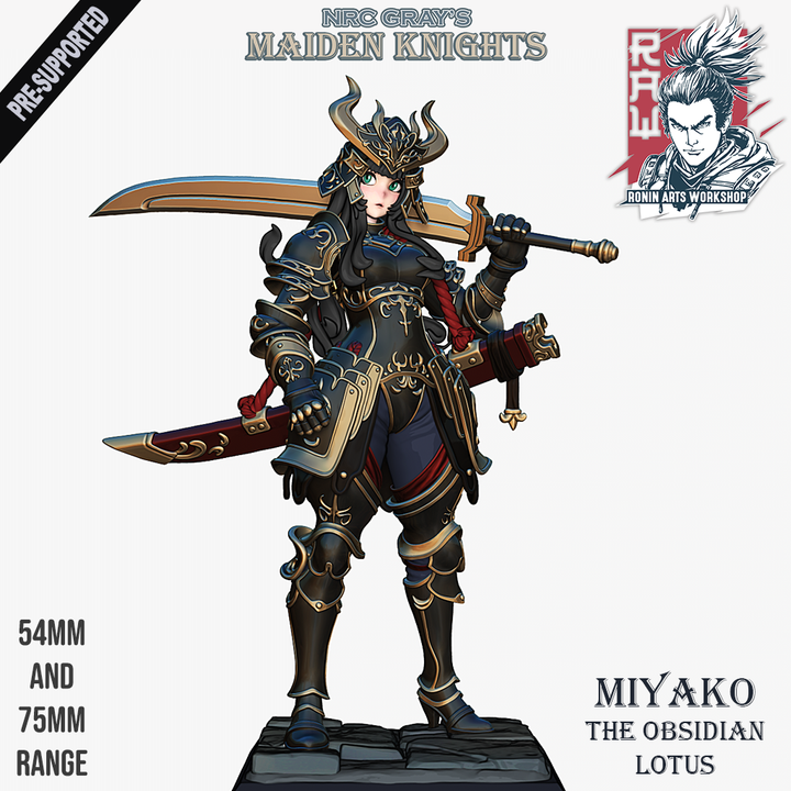 Miyako - Maiden Knight by Ronin Arts Workshop