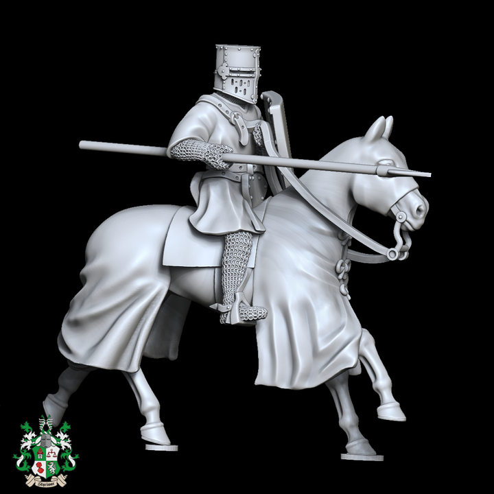 Mounted Morgan Bible Knight ~ 1250 by Styriwar