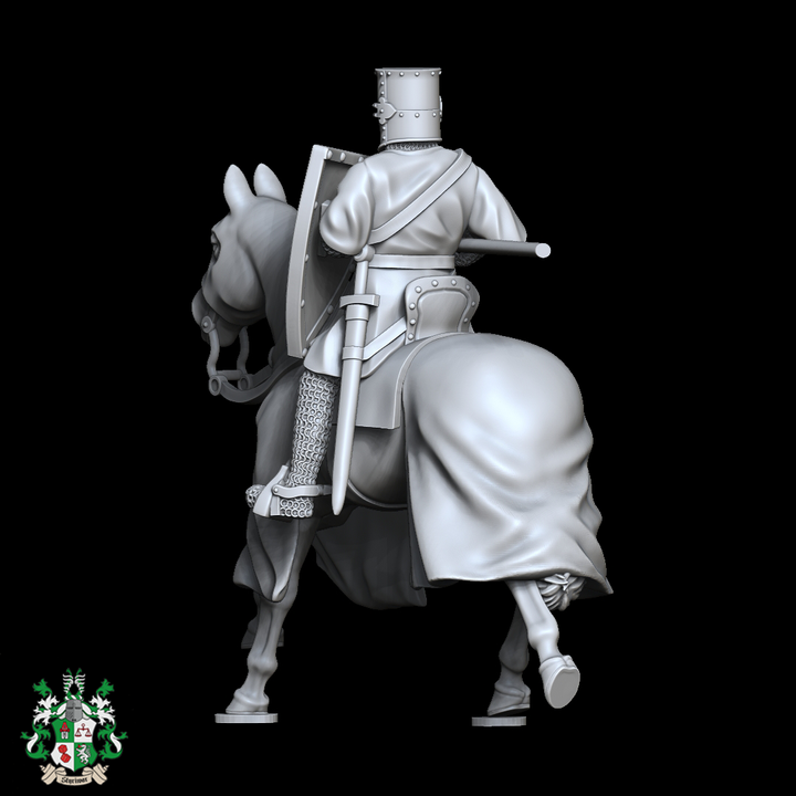 Mounted Morgan Bible Knight ~ 1250 by Styriwar