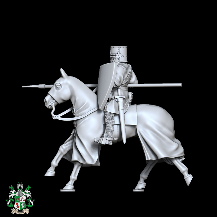 Mounted Morgan Bible Knight ~ 1250 by Styriwar