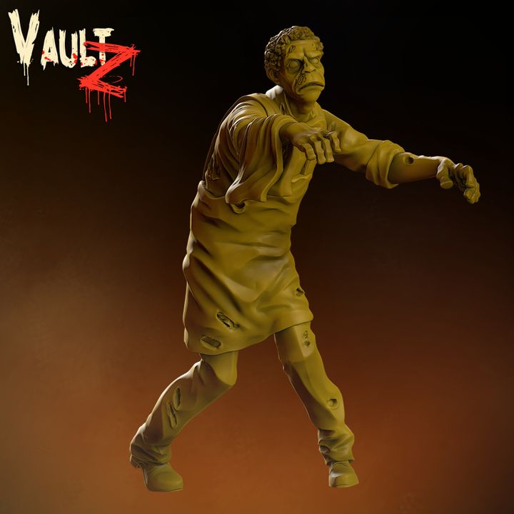 Morris Zombie by Vaultz Miniatures