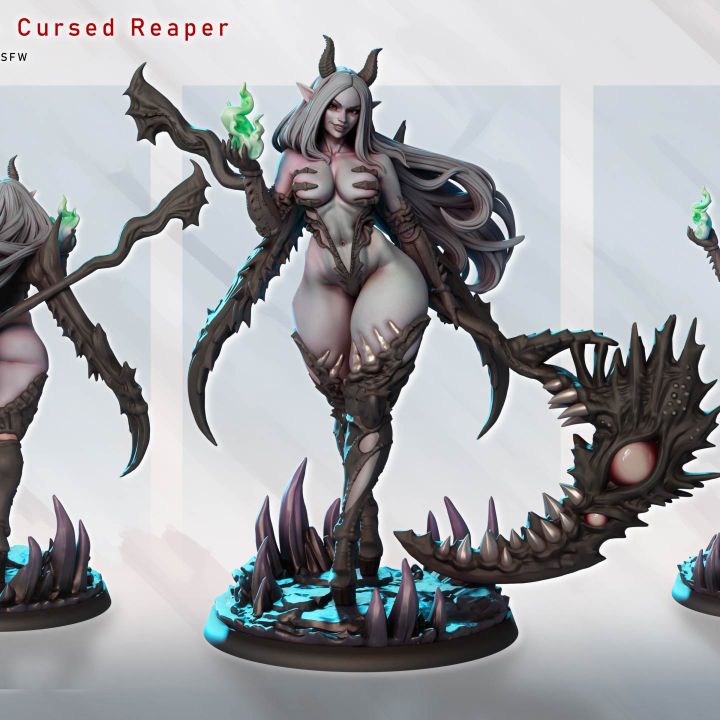 Morrith Soulrend – Cursed Reaper by Gaz Minis