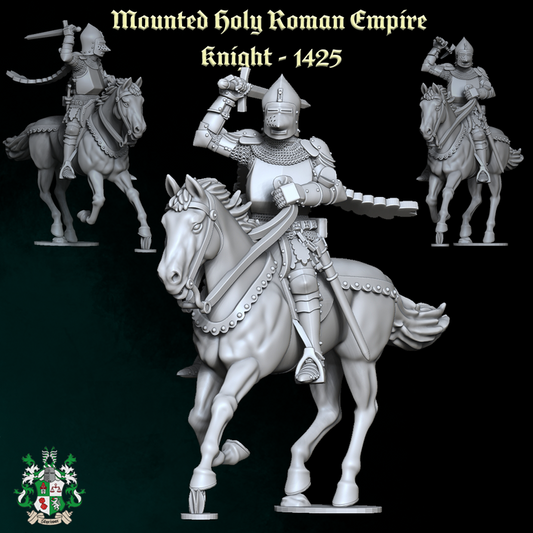 Mounted HRE Knight ~ 1425 by Styriwar