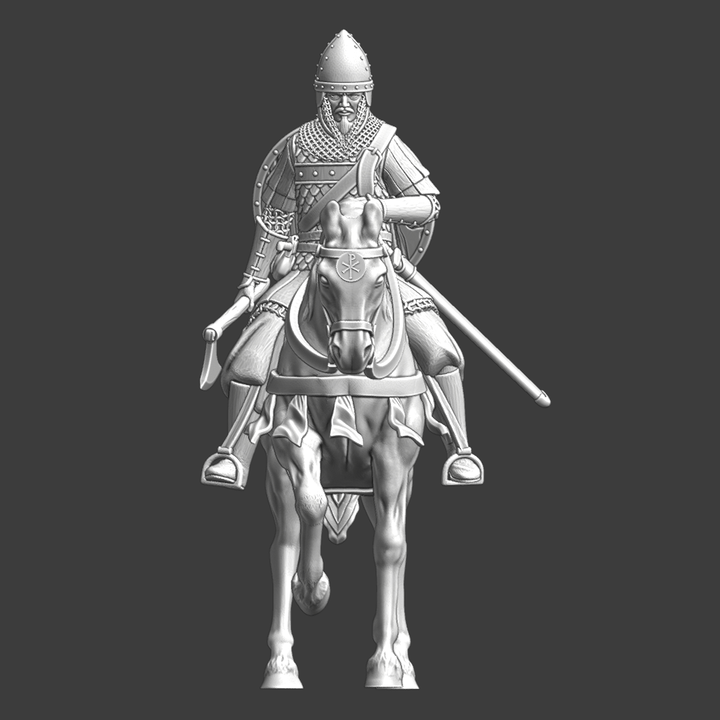 Mounted Varangian Guard Captain.