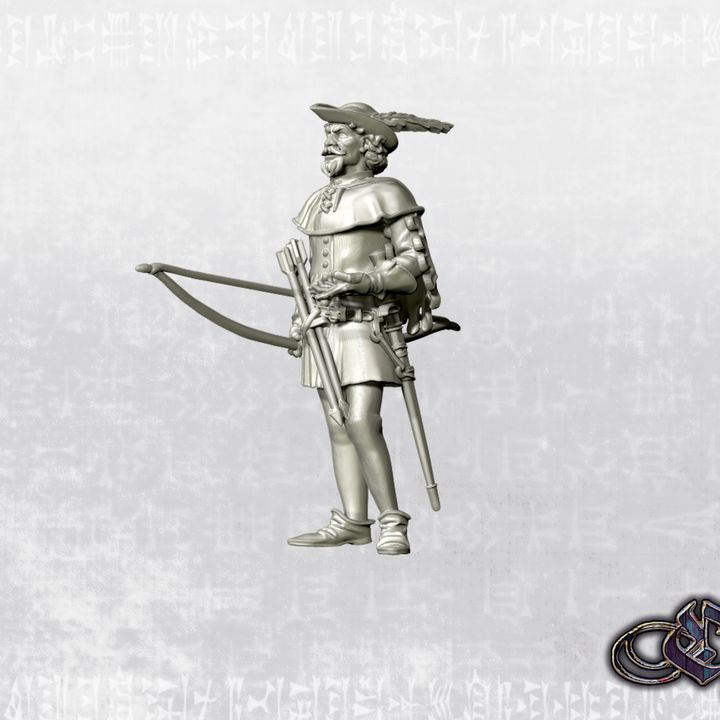 “Hunting Nobleman – 14th century” by Ezipion miniatures