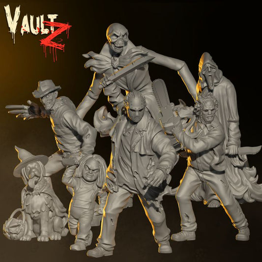 October Pack 24 Halloween - Hunter/Mercenary by Vaultz Miniatures