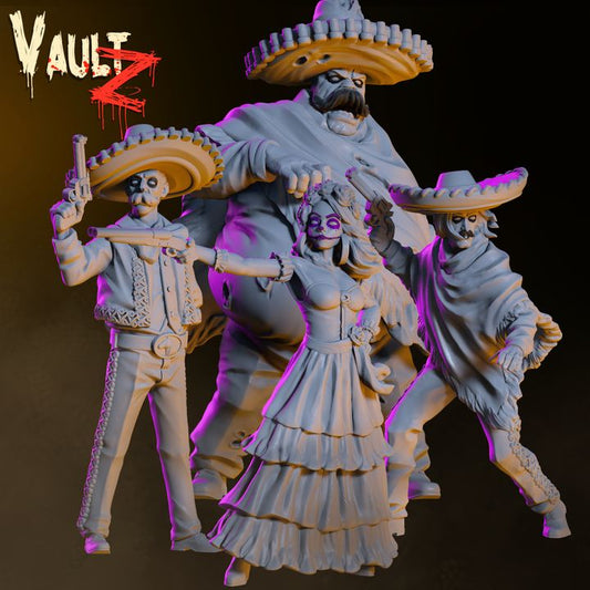 Dia de Los Muertos Pack #2 by Vaultz Miniatures