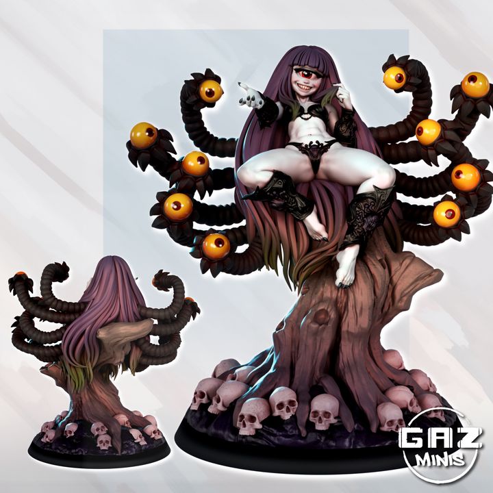 Oculana - Female Beholder by Gaz Minis