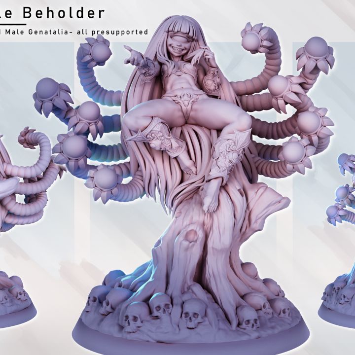 Oculana - Female Beholder by Gaz Minis