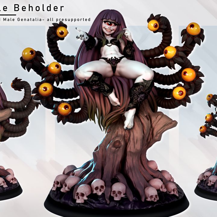 Oculana - Female Beholder by Gaz Minis