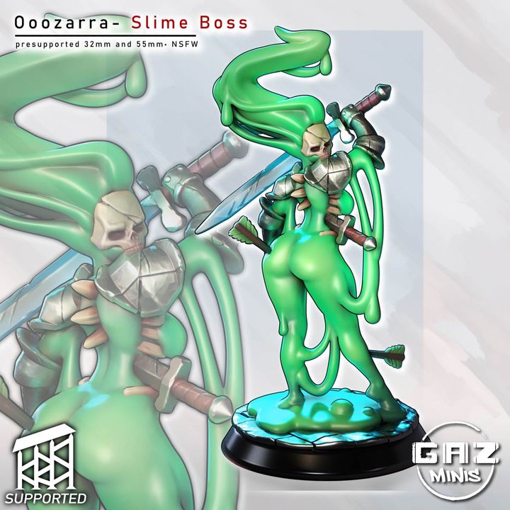 Ooozarra – Slime Boss by Gaz Minis