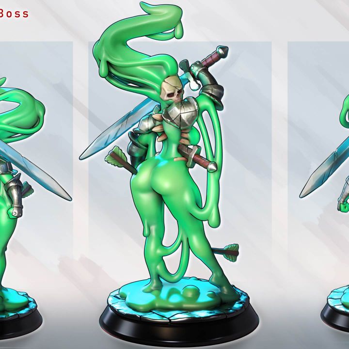 Ooozarra – Slime Boss by Gaz Minis