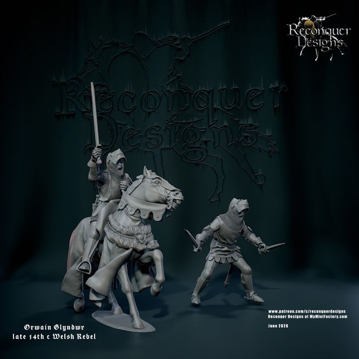 Orwain Glyndwr Welsh Rebel by Reconquer Designs