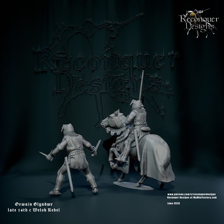Orwain Glyndwr Welsh Rebel by Reconquer Designs