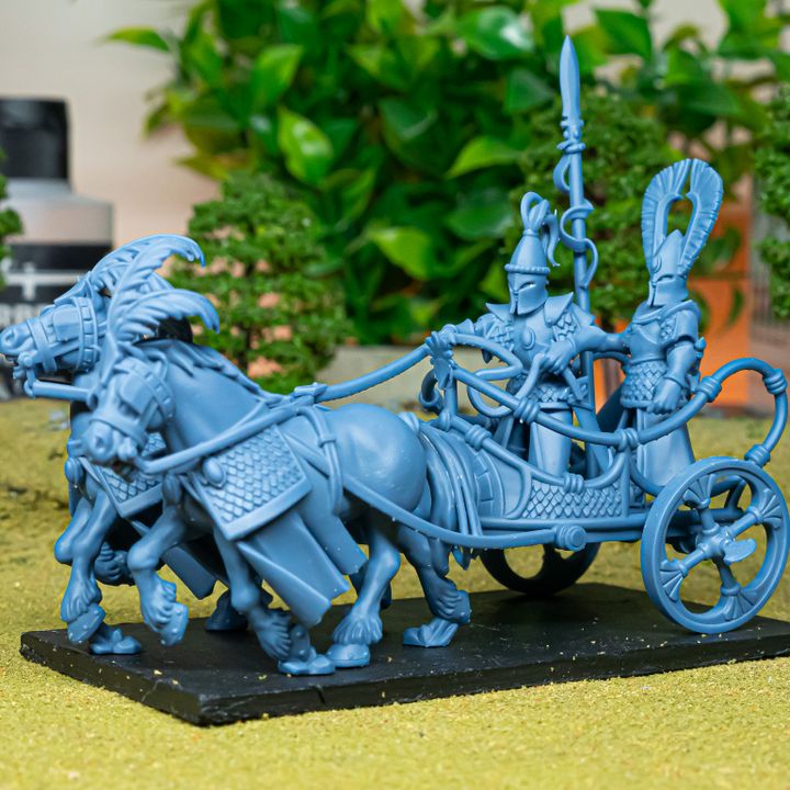 Aegean Elf Chariot by Highlands Miniatures