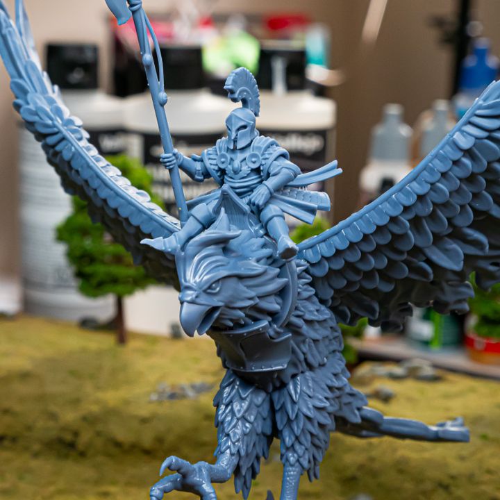 Fire and Ice Phoenix by Highlands Miniatures