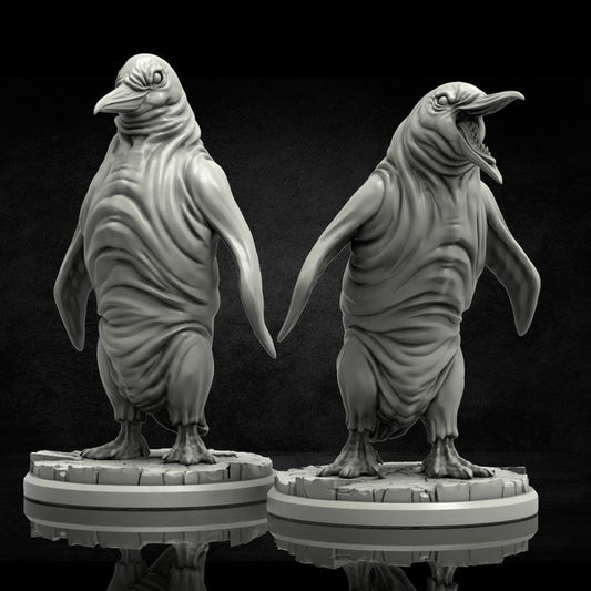 Giant Albino Penguins by Adaevy Creations