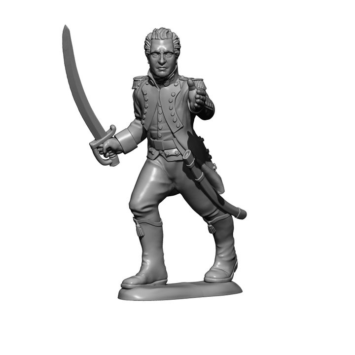 Spanish artillery Captain Don Pedro Velarde, hero of Madrid uprising May 2nd 1808 by Baraka Wargames and Miniatures
