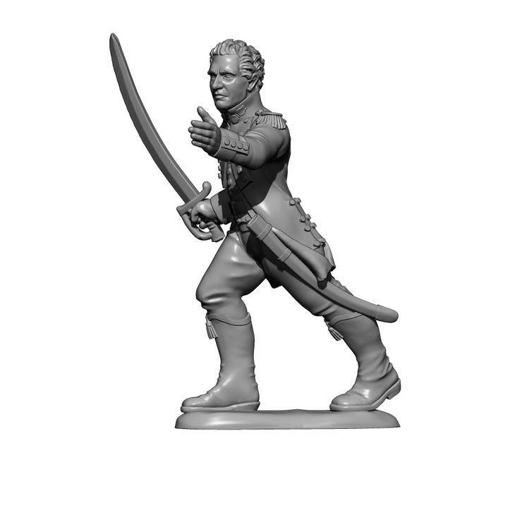 Spanish artillery Captain Don Pedro Velarde, hero of Madrid uprising May 2nd 1808 by Baraka Wargames and Miniatures