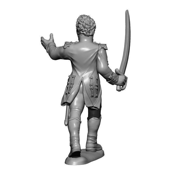 Spanish artillery Captain Don Pedro Velarde, hero of Madrid uprising May 2nd 1808 by Baraka Wargames and Miniatures