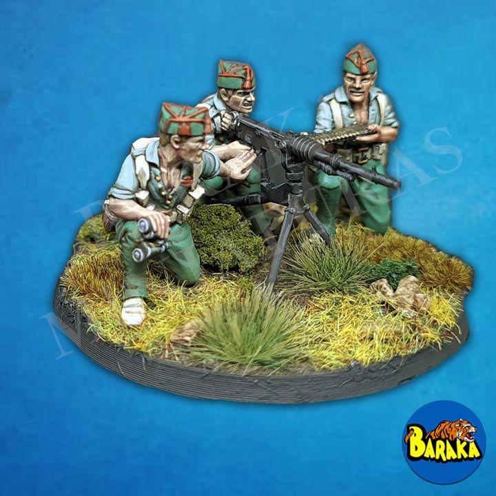 SCW: LA LEGIÓN (III): WEAPONS by Baraka Wargames and Miniatures