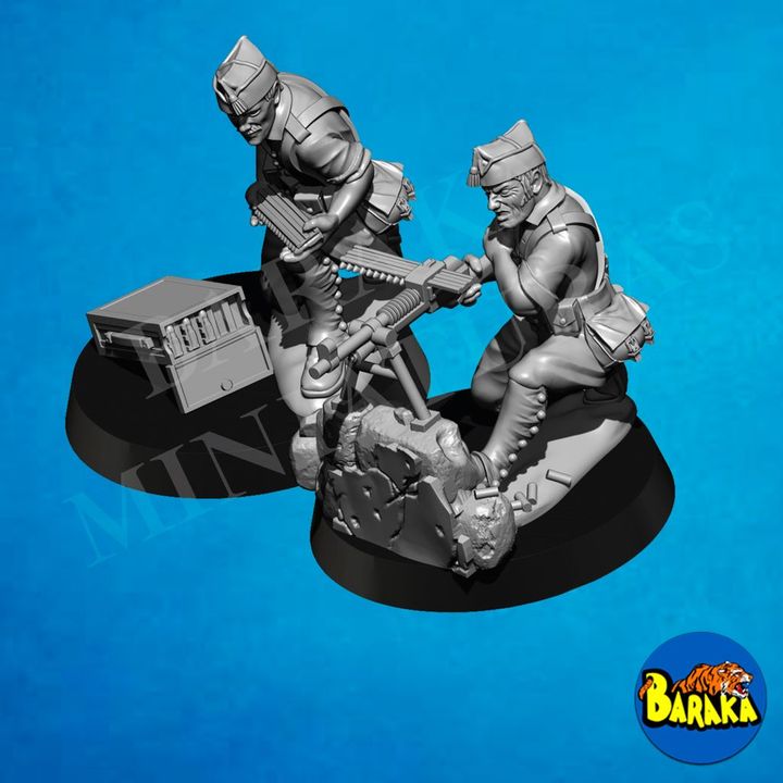 SCW: LA LEGIÓN (III): WEAPONS by Baraka Wargames and Miniatures