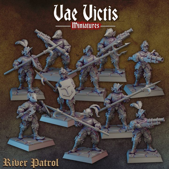 River Patrol 1 by Vae Victis Miniatures