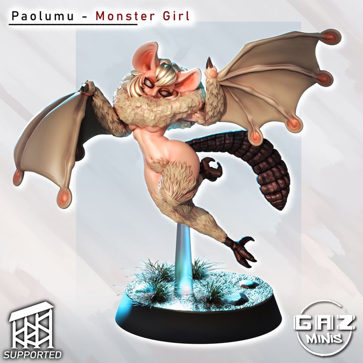 Paolumu - Monster Girl by Gaz Minis