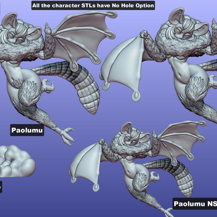 Paolumu - Monster Girl by Gaz Minis