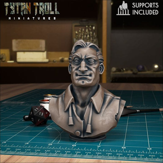 Parriwimple Bust by Tytan Troll Miniatures