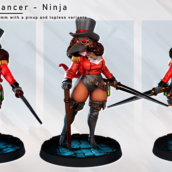 Plague Doctor Ringleader Zara by Gaz Minis