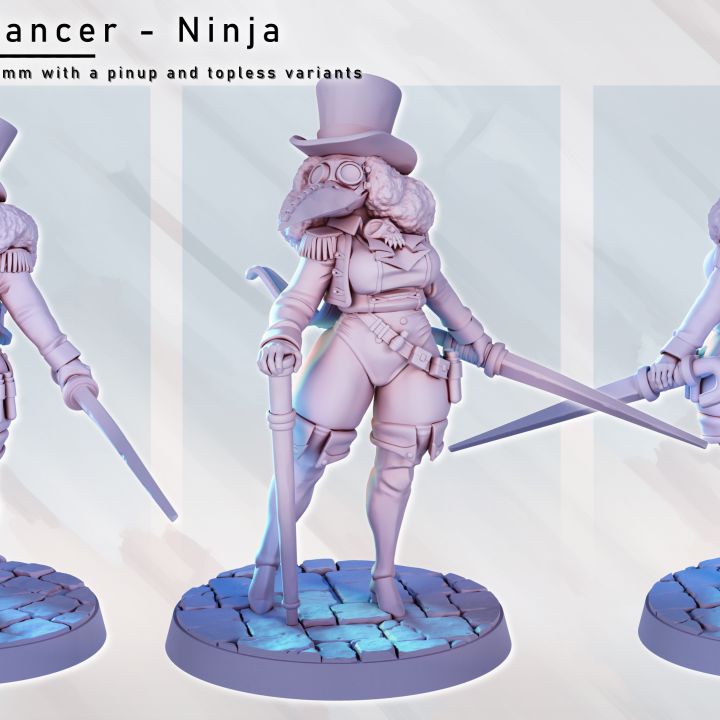 Plague Doctor Ringleader Zara by Gaz Minis