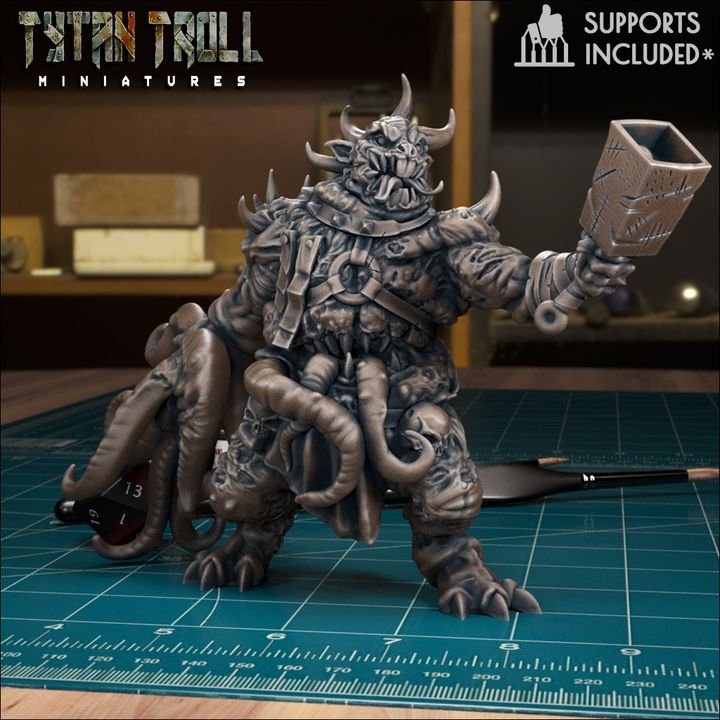 Mutated Plague Rat by Tytan Troll Miniatures