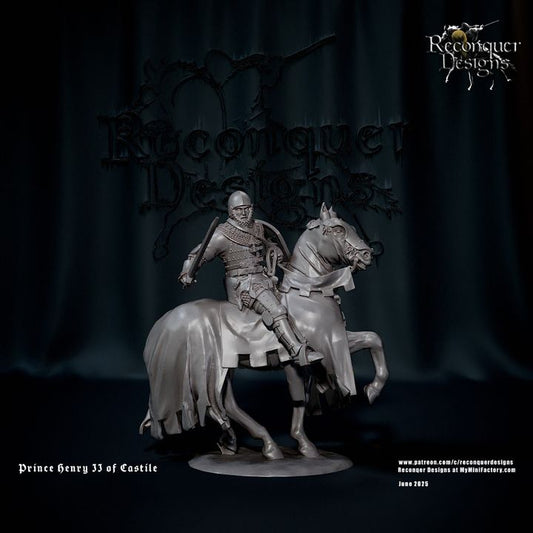 Prince Henry II of Castile v2 (without surcoat) by Reconquer Designs