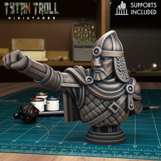 Prince Bertram Bust by Tytan Troll Miniatures