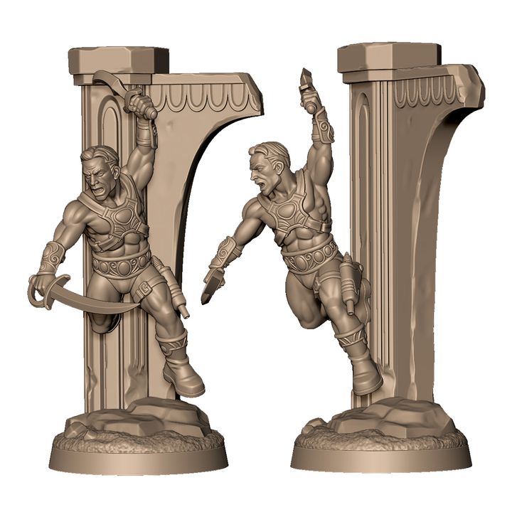 Prince of Mars fighting pose +NSFW by Menagerie Miniature