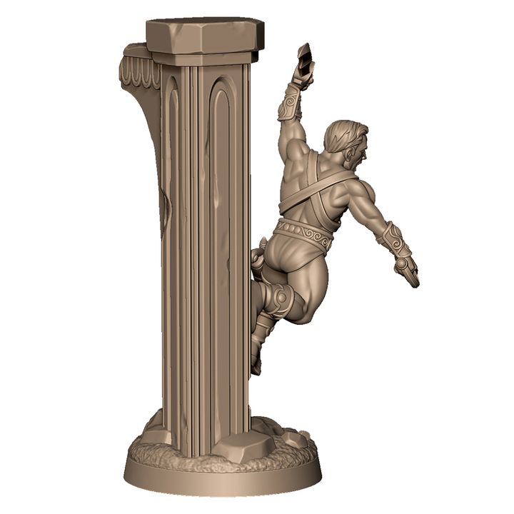 Prince of Mars fighting pose +NSFW by Menagerie Miniature