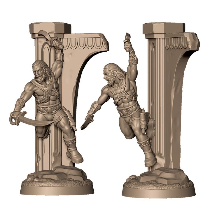 Prince of Mars fighting pose +NSFW by Menagerie Miniature