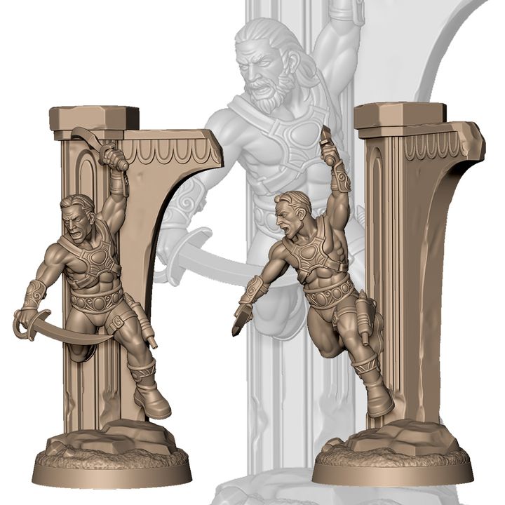 Prince of Mars fighting pose +NSFW by Menagerie Miniature