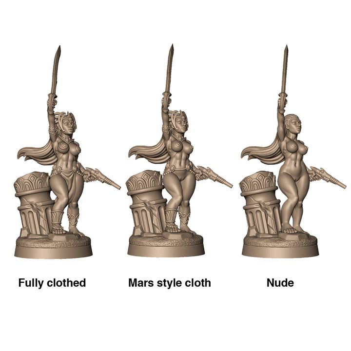 Princess of Mars by Menagerie Miniatures