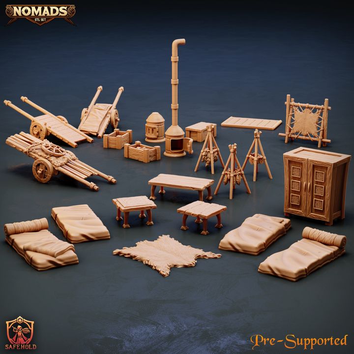 Nomadic Camp Set - Nomads by Safehold – Studio Historia