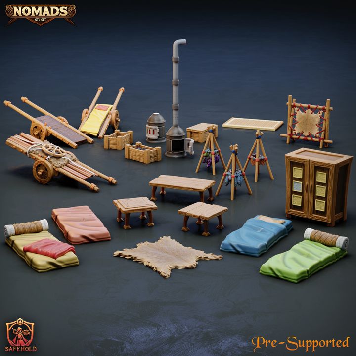 Nomadic Camp Set - Nomads by Safehold