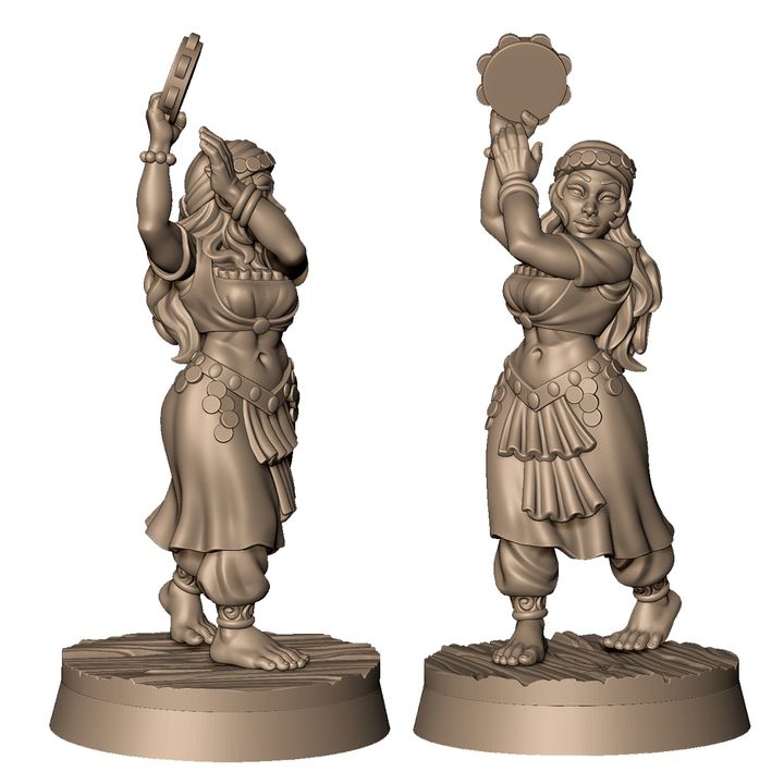 Dancing Gypsy prostitute + NSFW by Menagerie Miniature