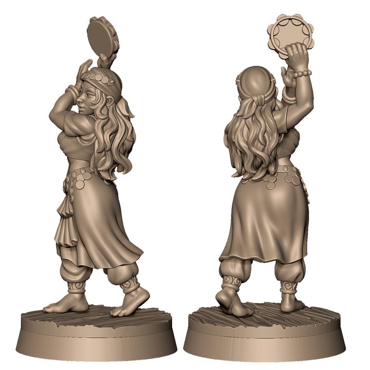 Dancing Gypsy prostitute + NSFW by Menagerie Miniature