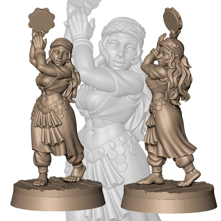 Dancing Gypsy prostitute + NSFW by Menagerie Miniature