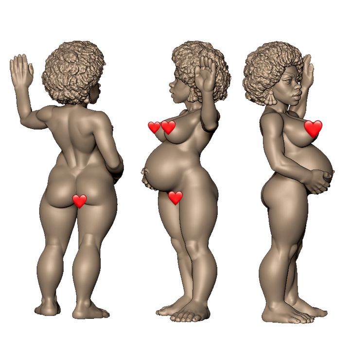 Pregnant prostitute +NSFW by Menagerie Miniature