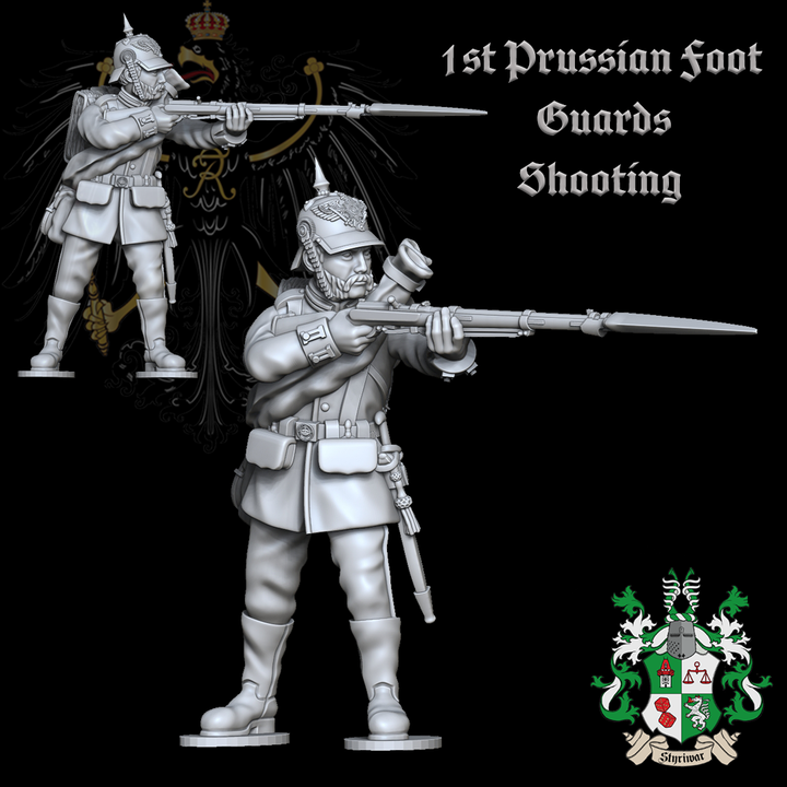 1st Prussian Foot Guards Shooting by Styriwar