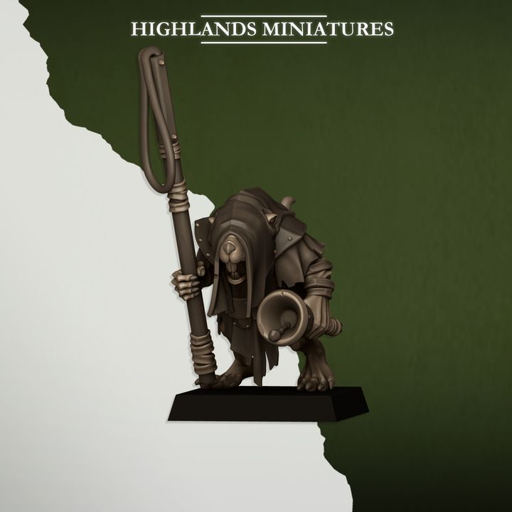 Rats and Rat Masters by Highlands Miniatures