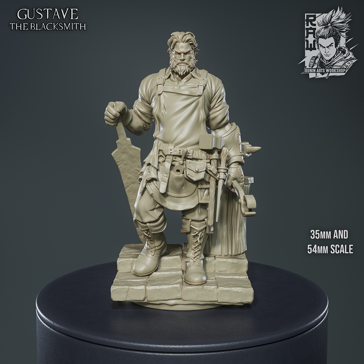Gustave The Blacksmith by Ronin Arts Workshop